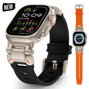 Apple Watch Silicone Band Strap Series 9 8 7 6 5 4 SE Ultra 2 iwatch smartwatch