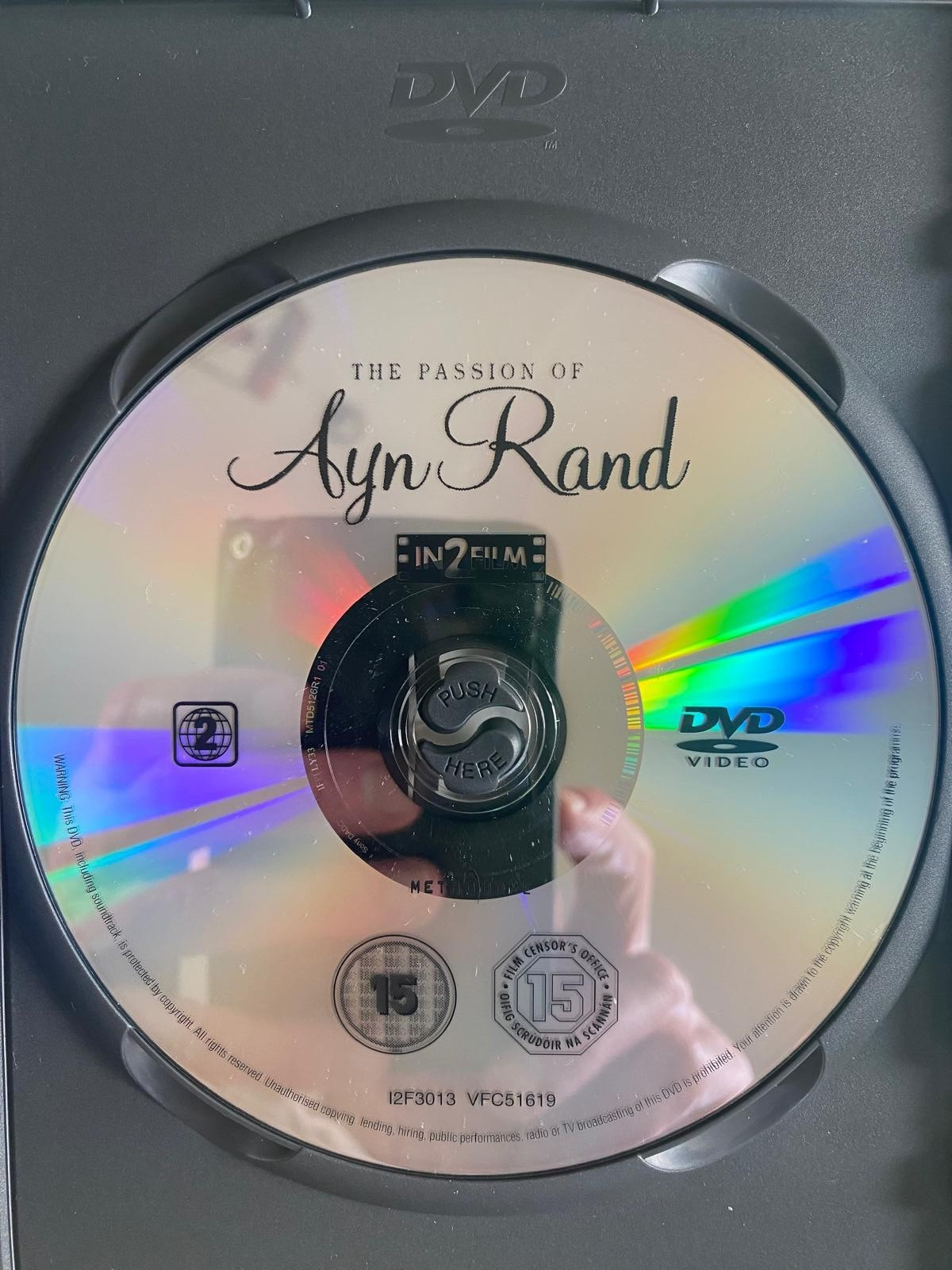 Ayn Rand The Passion of Ayn Rand DVD Helen Mirren Peter Fonda True Story Regio 2 4 Ayn Rand The Passion of Ayn Rand DVD Helen Mirren Peter Fonda True Story Regio 2
