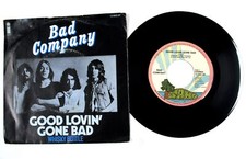 Bad Company – Good Lovin' Gone bad / Whisky Bottle – 7" Vinyl – 1975 – NM