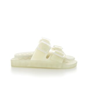 BALENCIAGA 425$ Slide Sandal - Clear White, Men's Mallorca