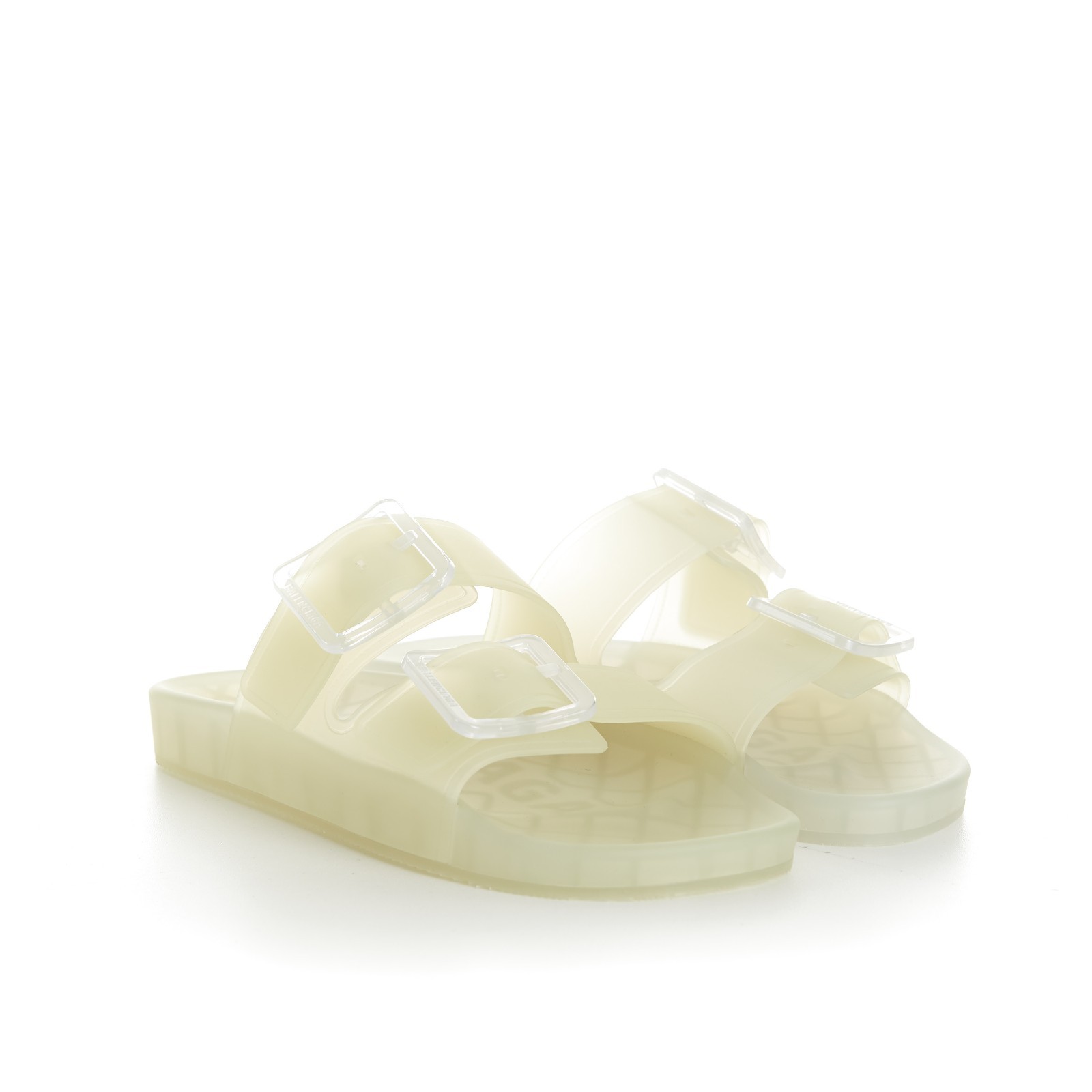 BALENCIAGA 425$ Slide Sandal - Clear White, Men's Mallorca 2 BALENCIAGA 425$ Slide Sandal - Clear White, Men's Mallorca