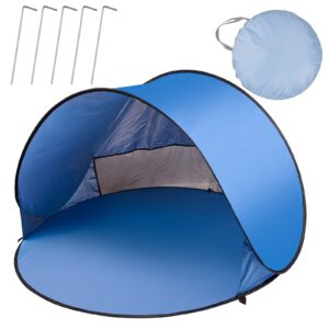 Beach Tent Large Self-folding Automatic Beach Garden Screen Xl 146x146cm + Cover