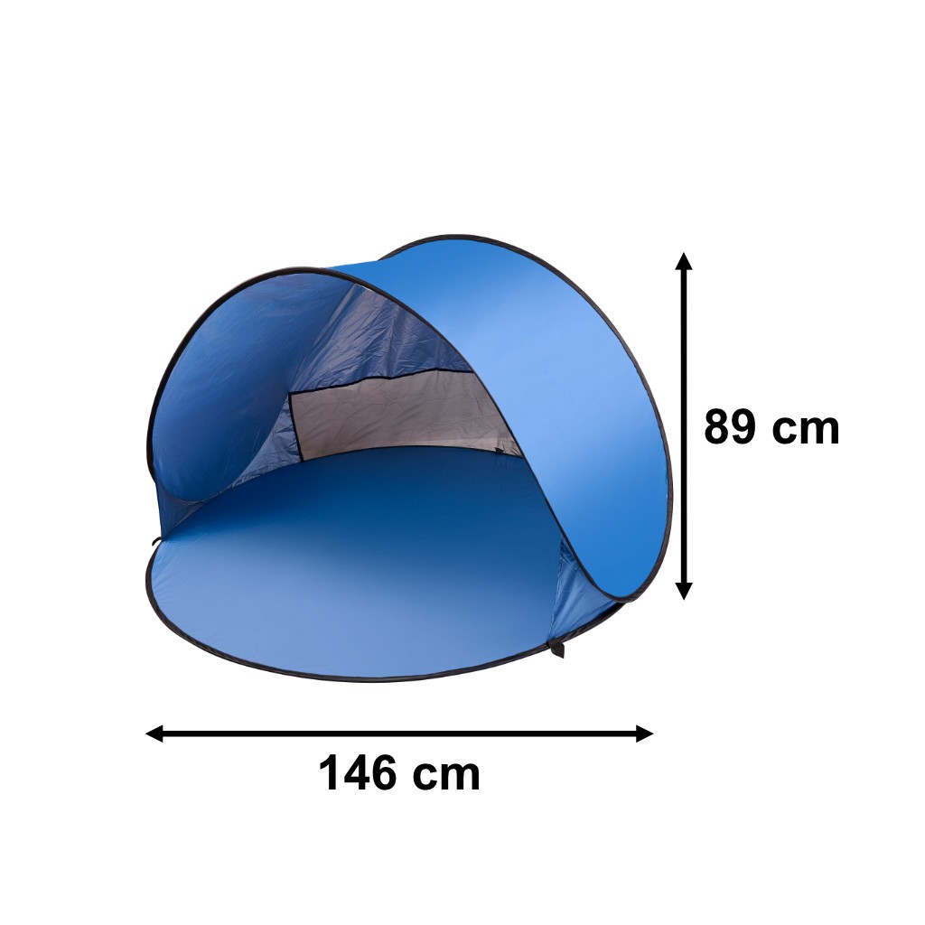 Beach Tent Large Self folding Automatic Beach Garden Screen Xl 146x146cm + Cover 3 Beach Tent Large Self folding Automatic Beach Garden Screen Xl 146x146cm + Cover