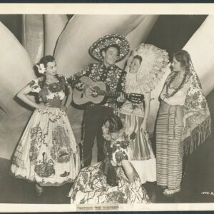 Beyond The Border ’45 TITO GUIZAR PLAYING GUITAR MEXICAN BEAUTIES DELUXE STILL