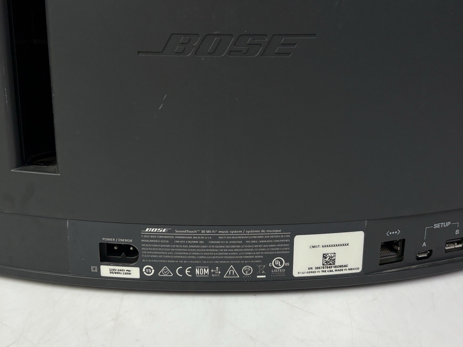 Bose SoundTouch 30 music system wireless speaker - Fur Reparatur oder Teile 3 Bose SoundTouch 30 music system wireless speaker - Fur Reparatur oder Teile