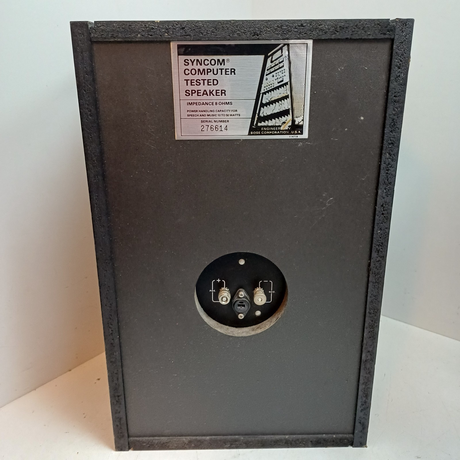 Bose Syncom Computer Tested Speaker System TESTED 2-way 8 ohm 50 Watt Capella 9 Bose Syncom Computer Tested Speaker System TESTED 2-way 8 ohm 50 Watt Capella