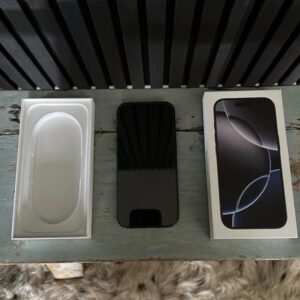 Brand new Apple iPhone 16 - 128 GB - Black - sealed box