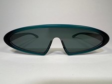 Bugatti for Silhouette 20361 NOS vintage zonnebril teal wrap shield 90s