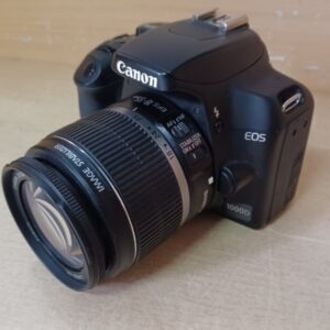 Canon EOS 1000D DSLR Camera EF‑S 18‑55mm Lens 10.1MP