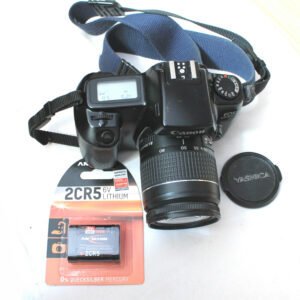 CANON EOS 1000F SLR 35mm Film Camera 28-80mm AF Canon Lens, in Working Order.