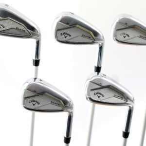 Damen Callaway Elyte (X) ( + 1 Inch) Iron Set 8-SW+AW Graphite Ladies