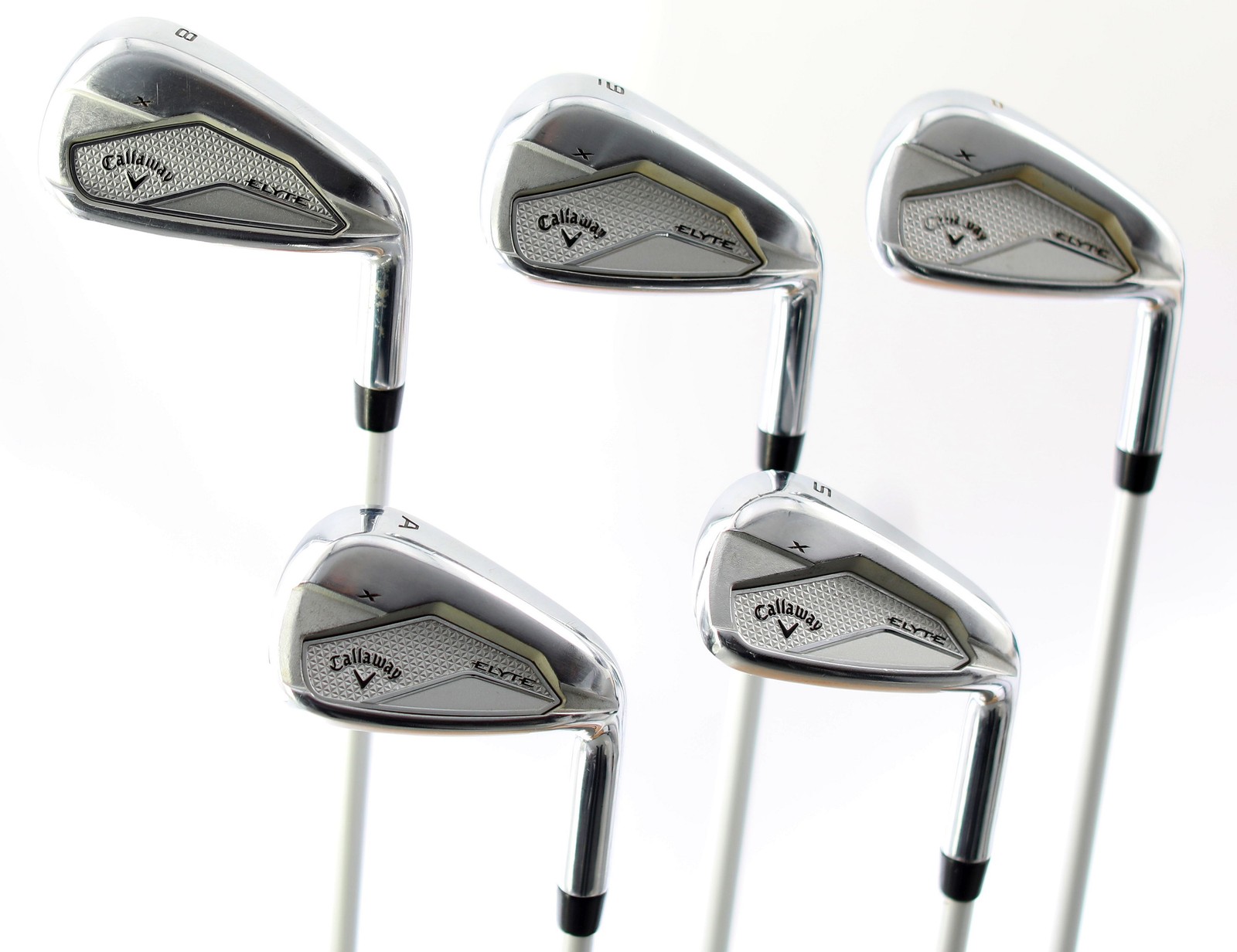 Damen Callaway Elyte (X) ( + 1 Inch) Iron Set 8-SW+AW Graphite Ladies 1 Damen Callaway Elyte (X) ( + 1 Inch) Iron Set 8-SW+AW Graphite Ladies