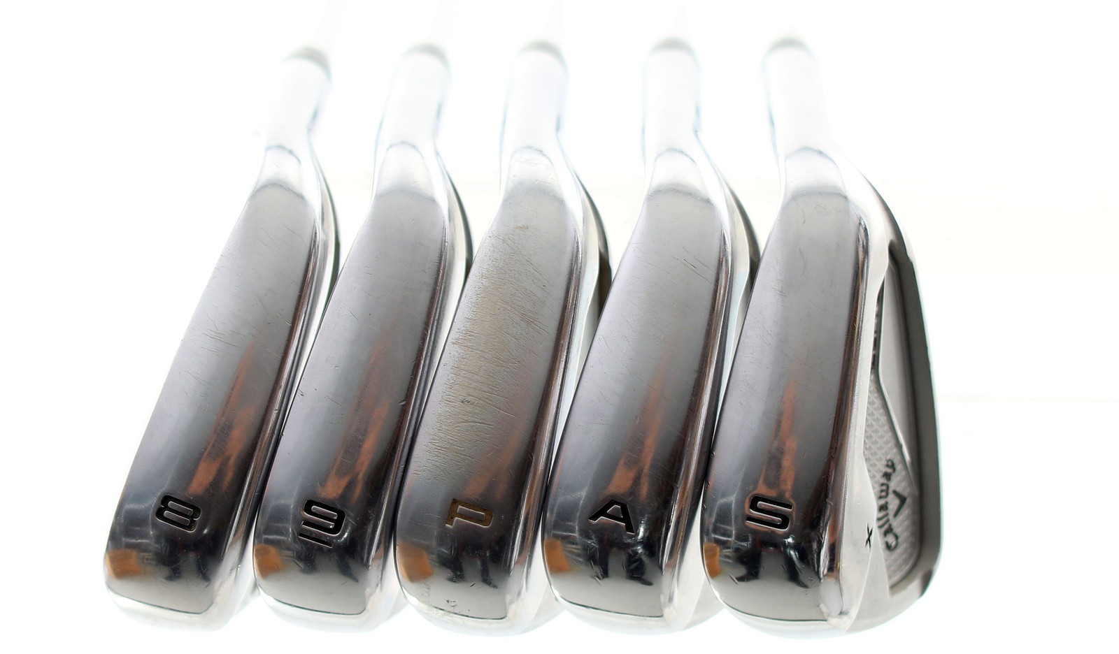Damen Callaway Elyte (X) ( + 1 Inch) Iron Set 8-SW+AW Graphite Ladies 3 Damen Callaway Elyte (X) ( + 1 Inch) Iron Set 8-SW+AW Graphite Ladies
