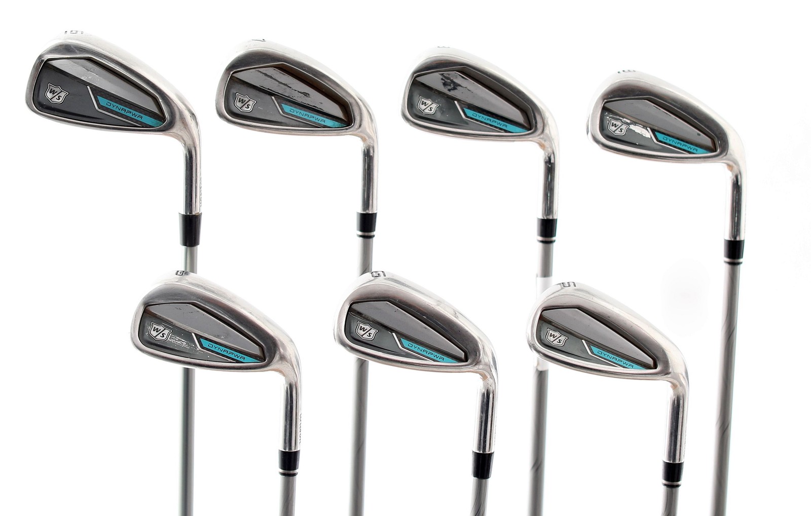 Damen Wilson Dyna Power Iron Set 7-SW+GW Graphite Ladies 1 Damen Wilson Dyna Power Iron Set 7-SW+GW Graphite Ladies
