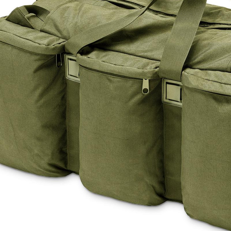Defcon 5 reistas duffle bag- rugzak - 100 liter - met 6 vakken - Groen 3 Defcon 5 reistas duffle bag- rugzak - 100 liter - met 6 vakken - Groen