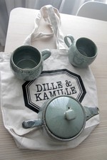 Dille & Kamille Theeset – Reactief Glazuur Steengoed