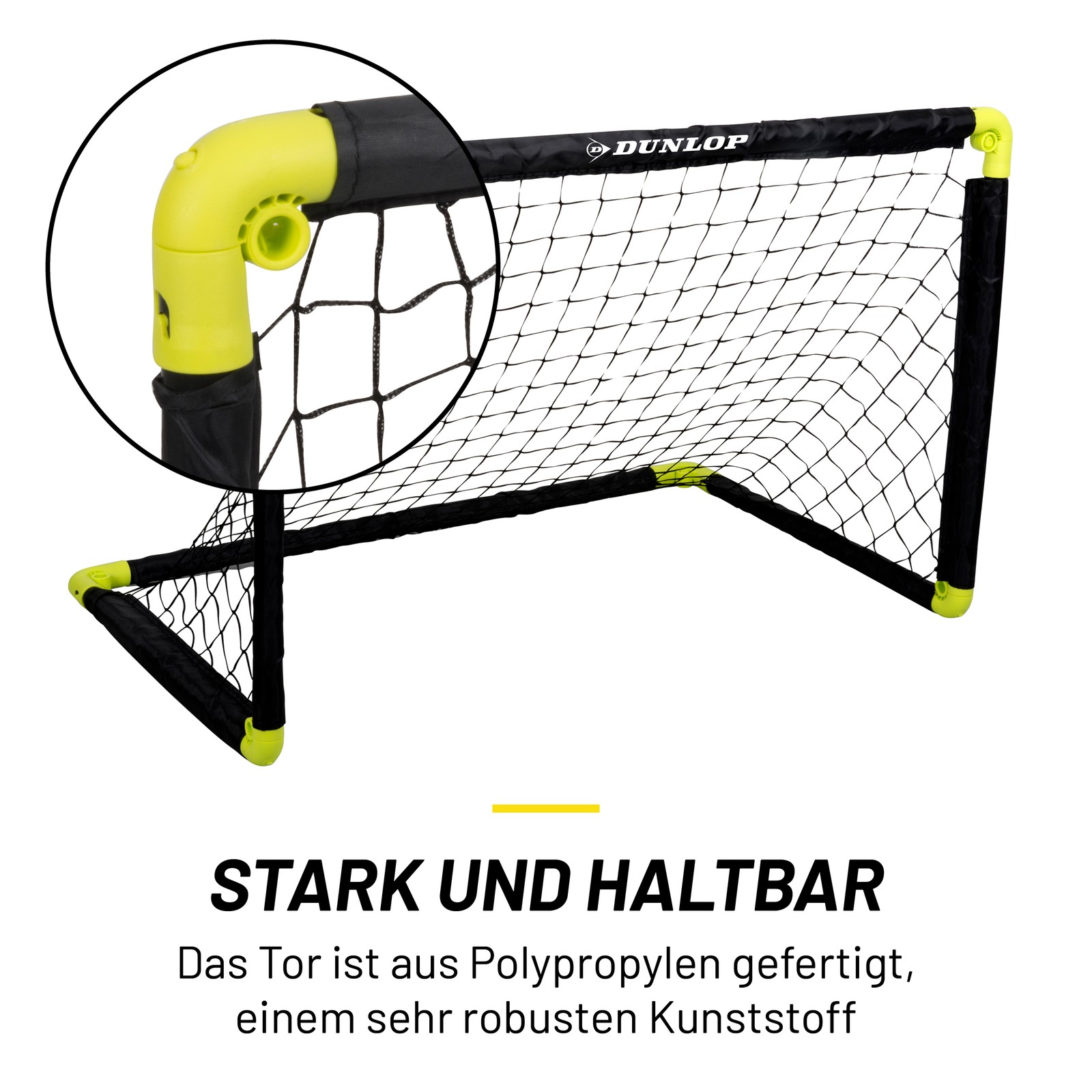 Dunlop Fußballtor 90 x 59 x 61 cm - Faltbares fußball Tor - Fussballtore für Gar 5 Dunlop Fußballtor 90 x 59 x 61 cm - Faltbares fußball Tor - Fussballtore für Gar