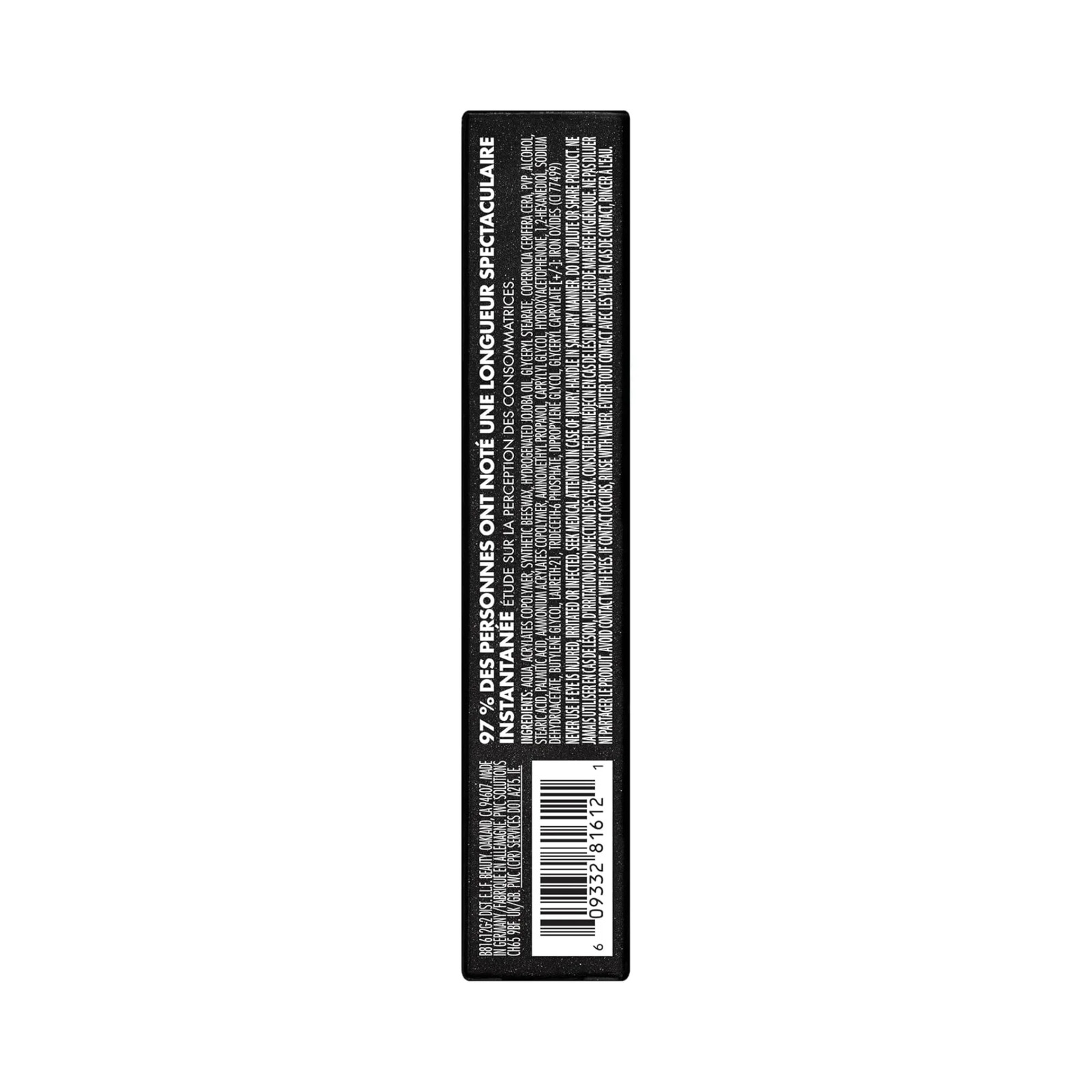 elf Lash XTNDR Tubing Mascara Travel Size Black 11 elf Lash XTNDR Tubing Mascara Travel Size Black