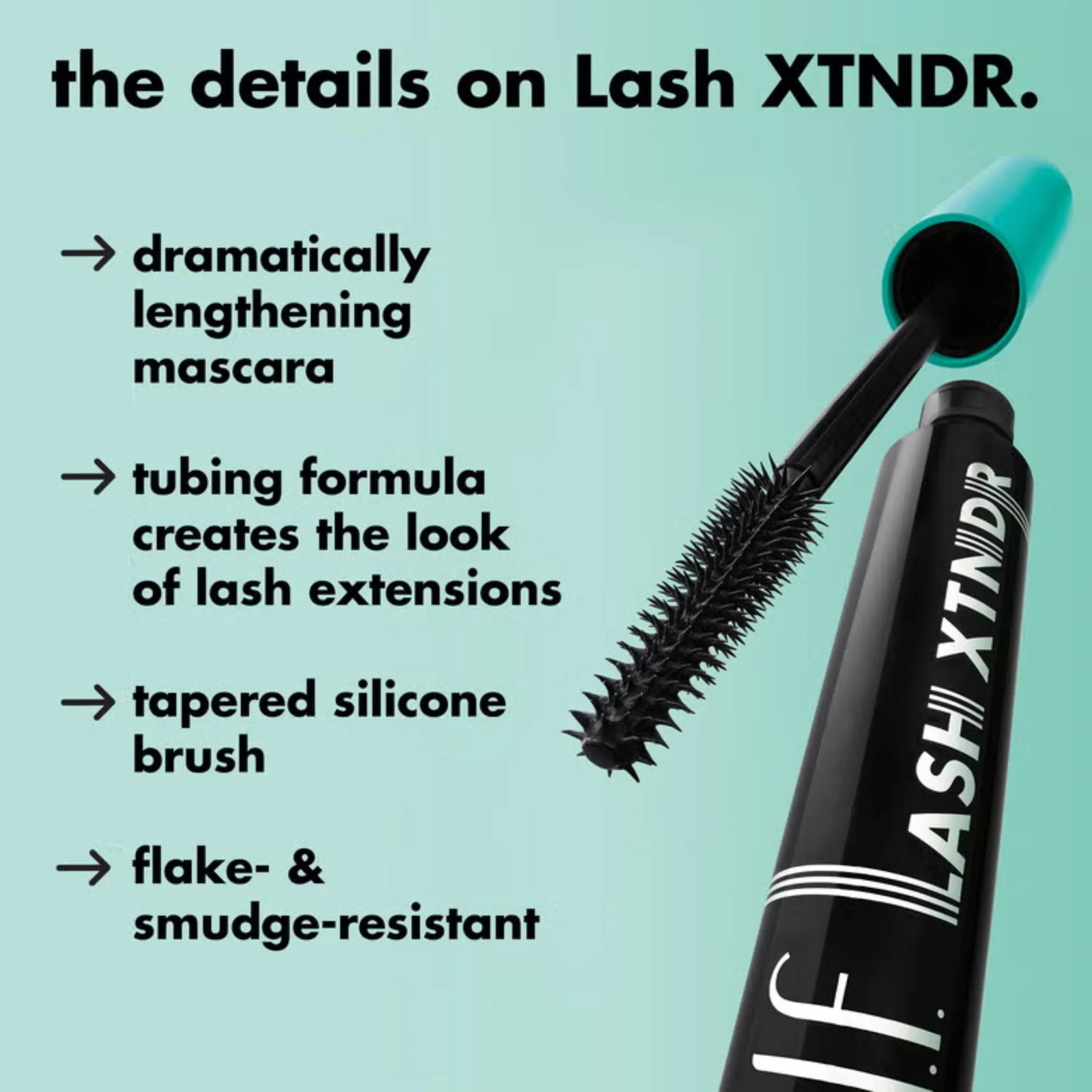 elf Lash XTNDR Tubing Mascara Travel Size Black 4 elf Lash XTNDR Tubing Mascara Travel Size Black