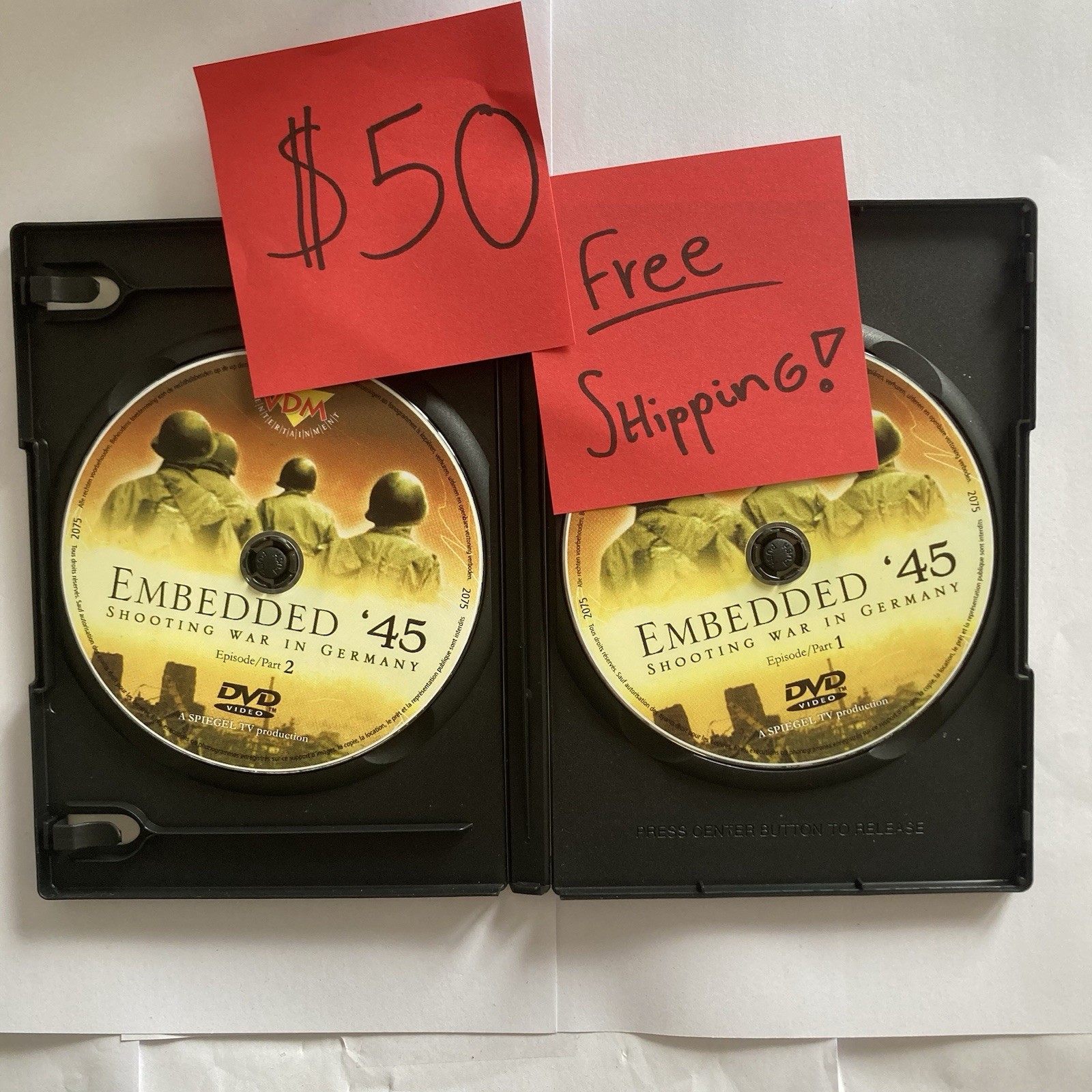 Embedded DVD 2-Disc Special Edition – Action Thriller PAL / Region ALL 2 Embedded DVD 2-Disc Special Edition – Action Thriller PAL / Region ALL