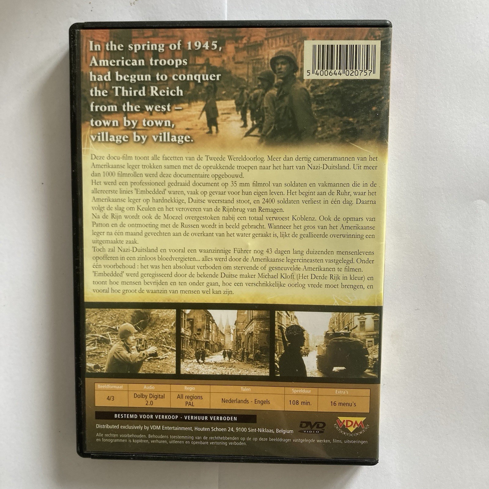 Embedded DVD 2-Disc Special Edition – Action Thriller PAL / Region ALL 4 Embedded DVD 2-Disc Special Edition – Action Thriller PAL / Region ALL