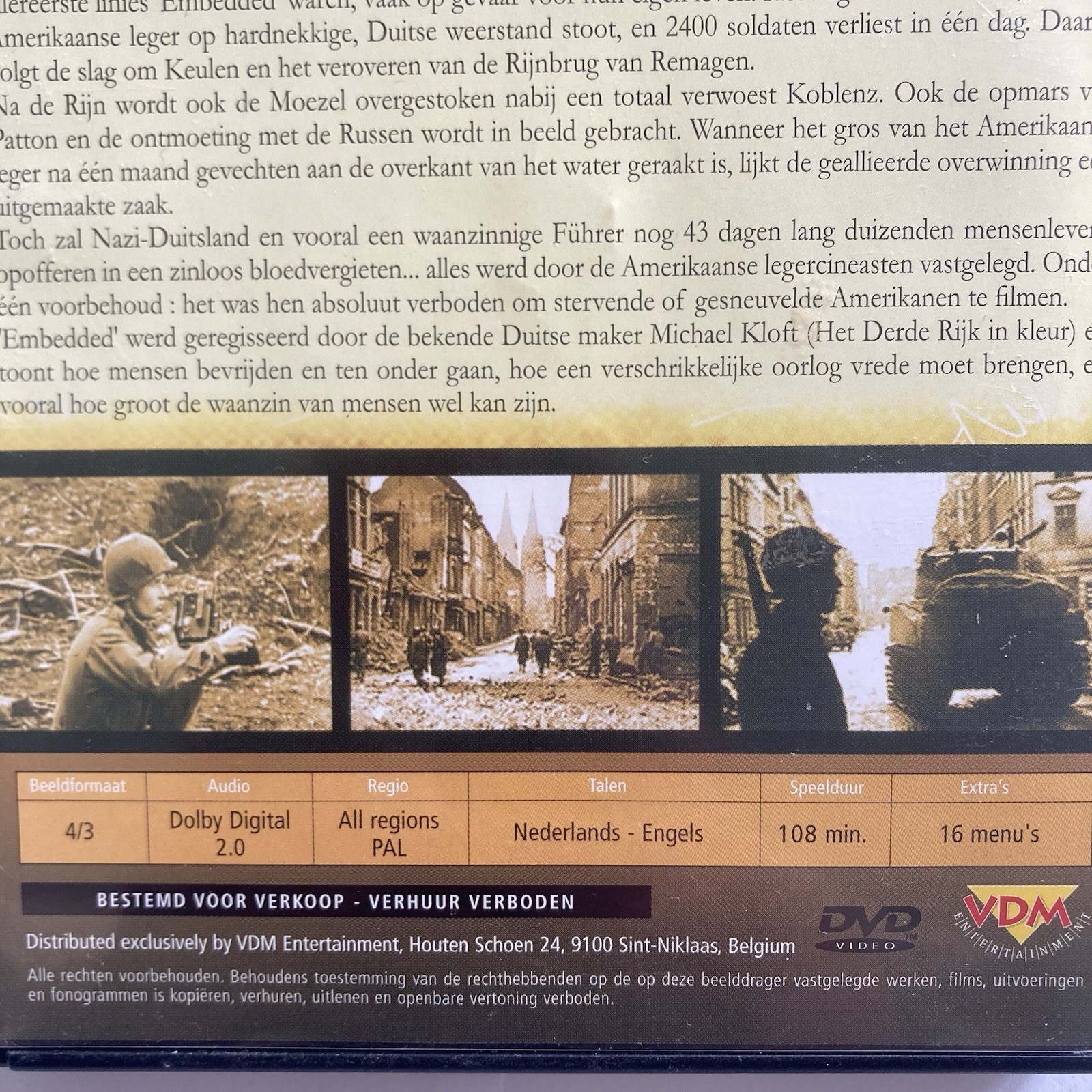 Embedded DVD 2-Disc Special Edition – Action Thriller PAL / Region ALL 5 Embedded DVD 2-Disc Special Edition – Action Thriller PAL / Region ALL