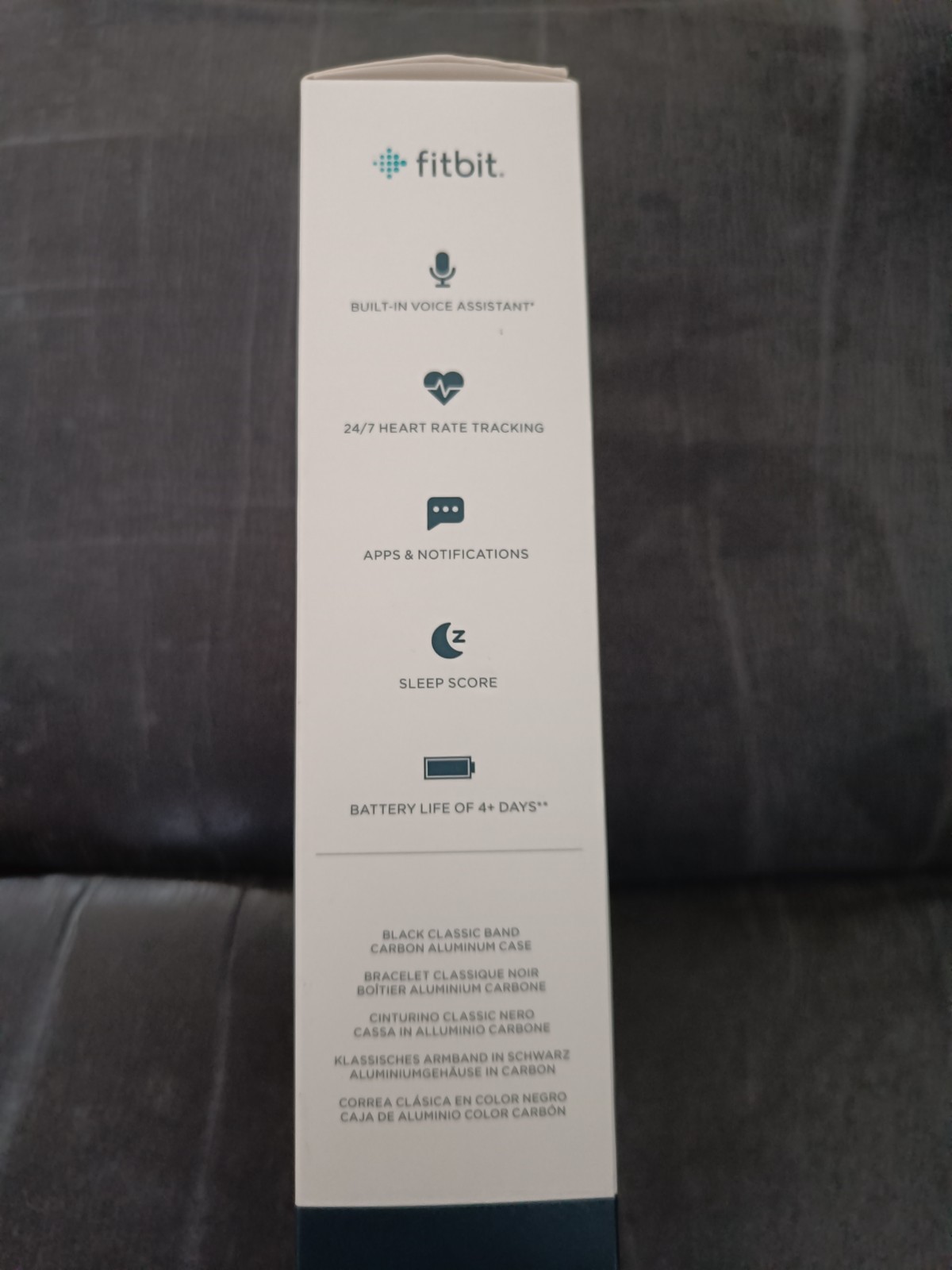 Fitbit versa 2 smartwatch, black, Carbon Aluminium Case, as good as new 4 Fitbit versa 2 smartwatch, black, Carbon Aluminium Case, as good as new