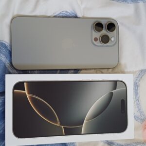 For Sale: iPhone 16 Pro Max – 256GB – Natural Titanium Model: iPhone 16 Pro Max