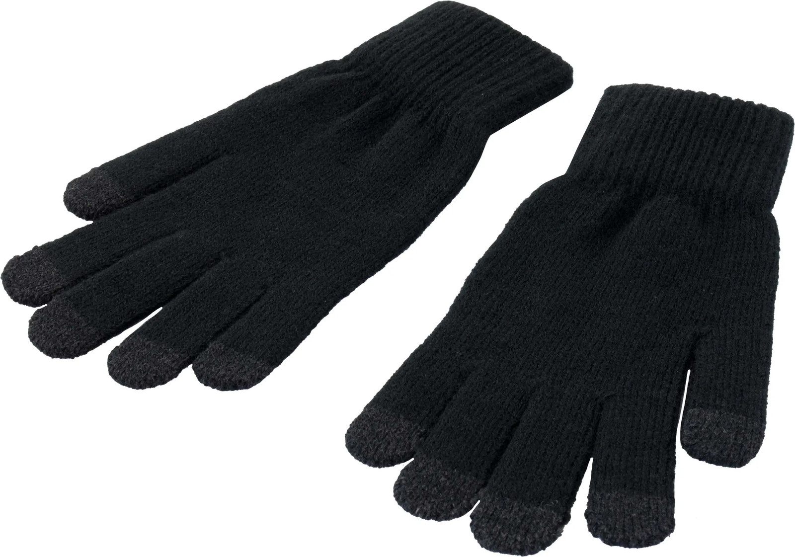 Gants chauds pour smartphone Screengloves unisexes noirs 2 Gants chauds pour smartphone Screengloves unisexes noirs