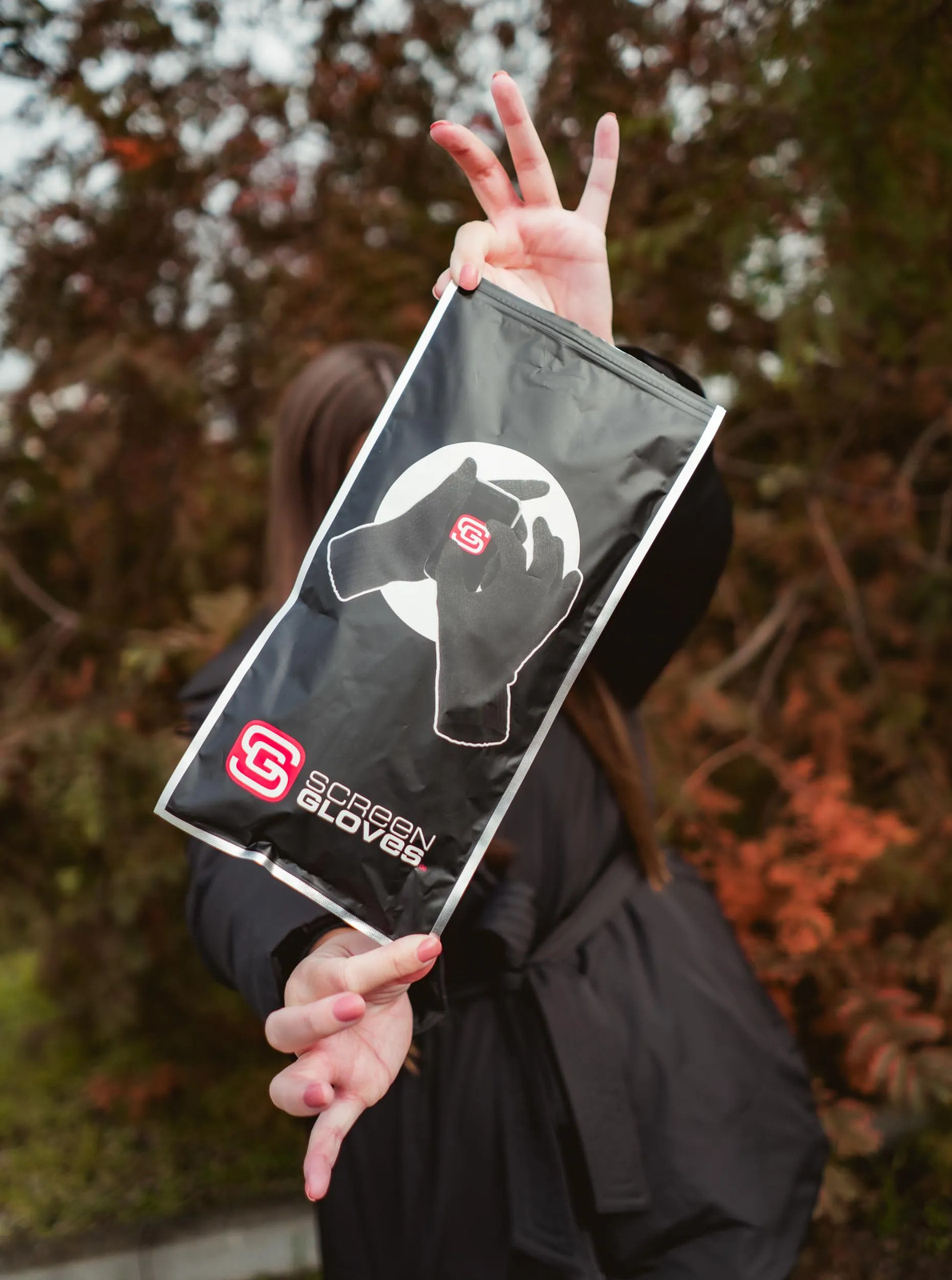 Gants chauds pour smartphone Screengloves unisexes noirs 9 Gants chauds pour smartphone Screengloves unisexes noirs