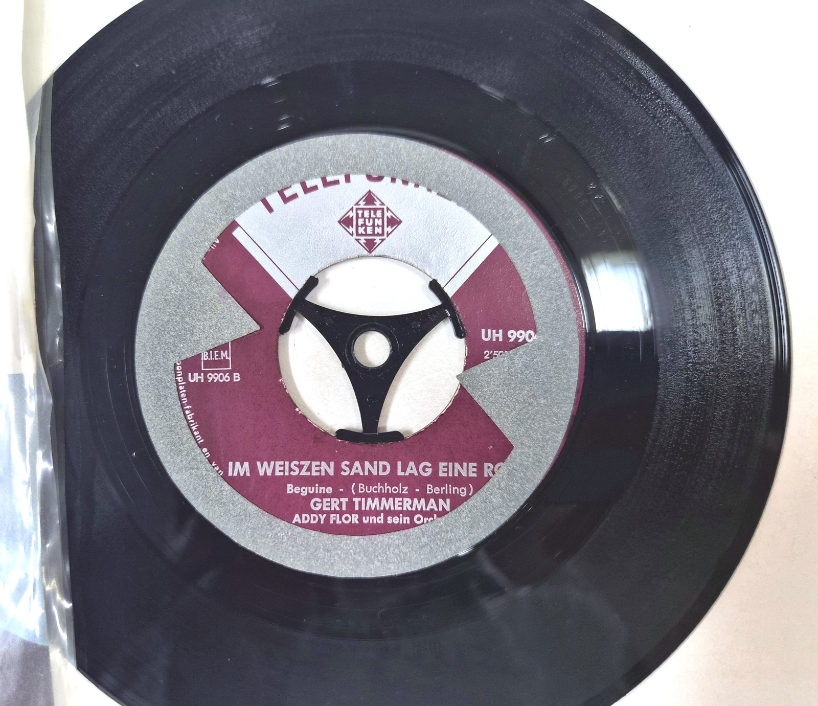 Gert Timmerman – Nimm Deine Weisse Gitarre 7" Single Vinyle VG+ 2 Gert Timmerman – Nimm Deine Weisse Gitarre 7" Single Vinyle VG+
