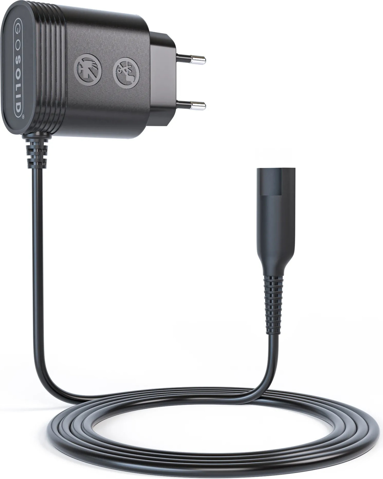 GO SOLID! Oplader geschikt voor Braun scheerapparaat serie 1, serie 3, serie 7, 1 GO SOLID! Oplader geschikt voor Braun scheerapparaat serie 1, serie 3, serie 7,