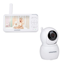 Grundig Babyphone Camera – Camera Bébé avec Écran Couleur 5 Pouces – avec Vision