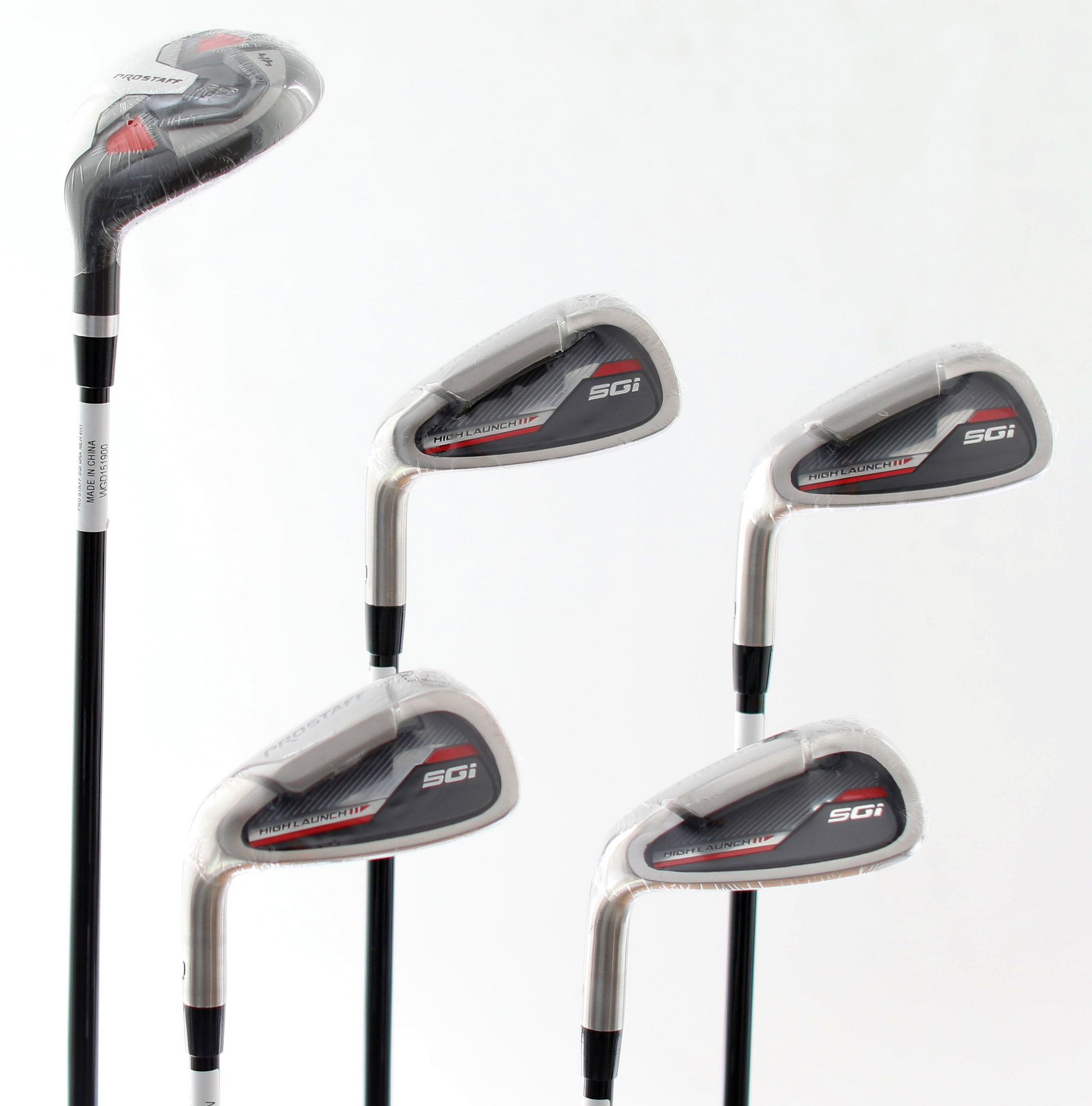 Herren Linkshänder Wilson Prostaff Sgi (Half Set) Iron Set Irons 4H/8/9/PW/SW... 1 Herren Linkshänder Wilson Prostaff Sgi (Half Set) Iron Set Irons 4H/8/9/PW/SW...
