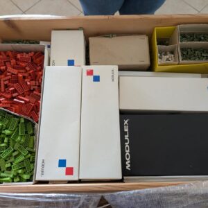 Huge Vintage LEGO Modulex Bulk Lot - Bricks, Baseplates & Letters - LEGO Logo