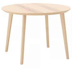 IKEA LISABO Ronde Eettafel 105 cm - Essenfineer - Nette Staat