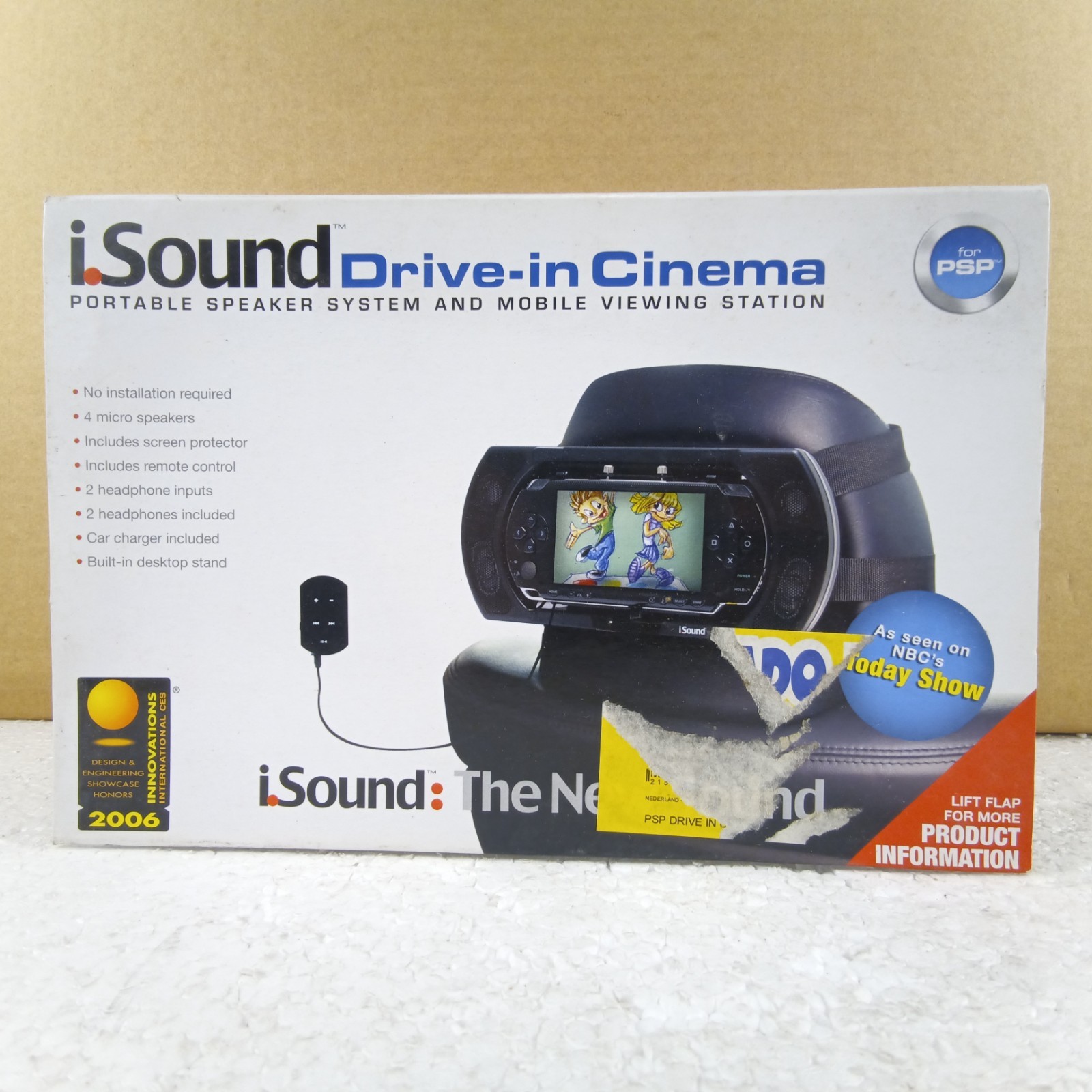 i.Sound PSP Drive-in Cinema Portable Speaker System Mobile Viewing Station 1 i.Sound PSP Drive-in Cinema Portable Speaker System Mobile Viewing Station