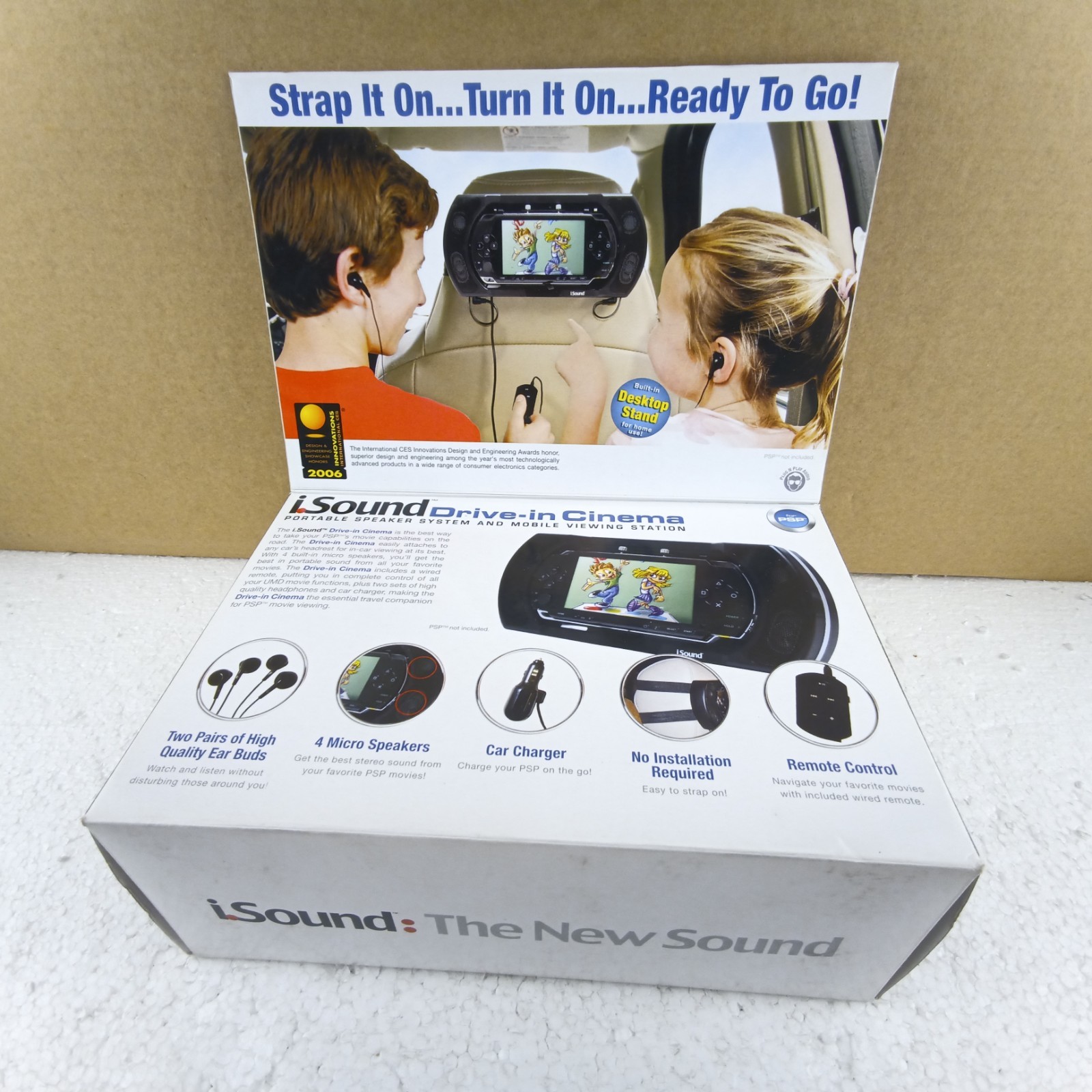 i.Sound Sony PSP Drive-in Cinema Portable Speaker Station Dock System Opened 6 i.Sound Sony PSP Drive-in Cinema Portable Speaker Station Dock System Opened