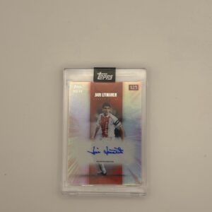 Jari Litmanen Topps AFC Ajax 125th Anniversary Autograph /10 Heroes Of ‘95