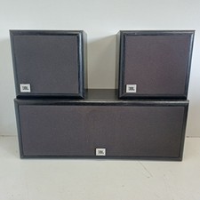 JBL Flix 10 Surround (2x) Speaker System & Flix10 Center Channel TESTED 8 Ohm