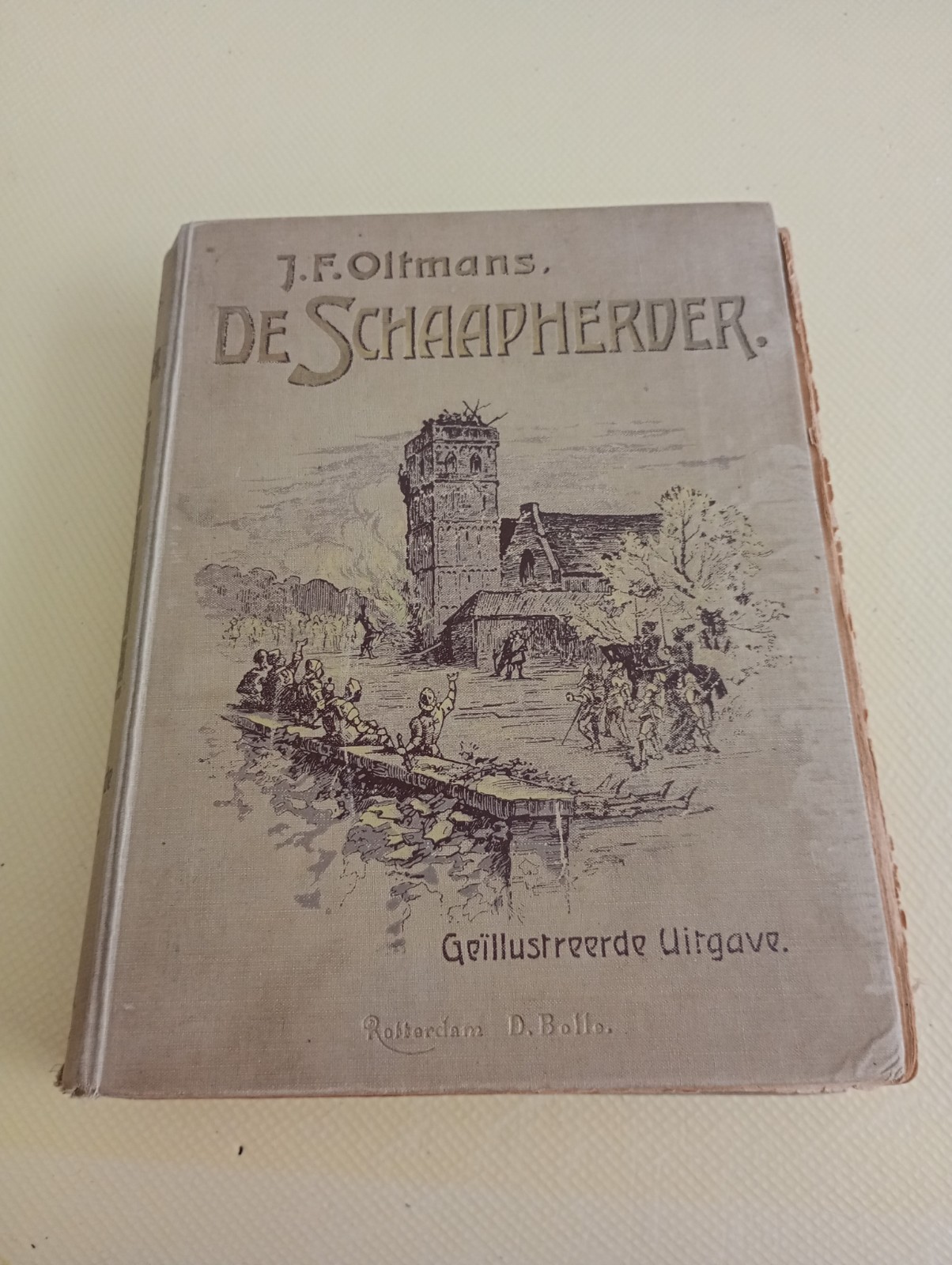 J.F. Oltmans De Schaapherder 10th Ed c1908 Illustrated Dutch Antique Book 1 J.F. Oltmans De Schaapherder 10th Ed c1908 Illustrated Dutch Antique Book