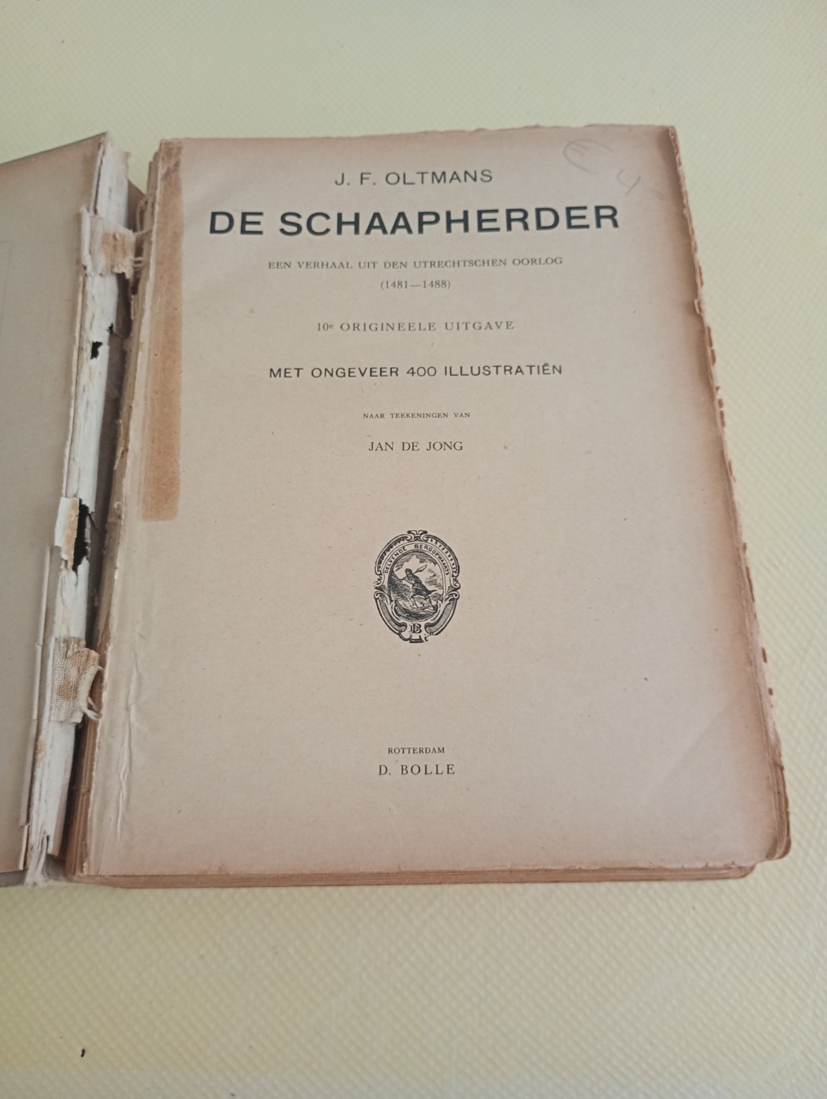 J.F. Oltmans De Schaapherder 10th Ed c1908 Illustrated Dutch Antique Book 5 J.F. Oltmans De Schaapherder 10th Ed c1908 Illustrated Dutch Antique Book