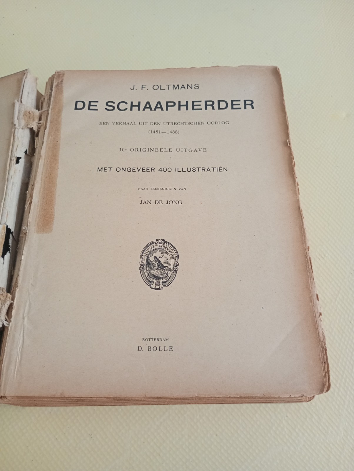 J.F. Oltmans De Schaapherder 10th Ed c1908 Illustrated Dutch Antique Book 7 J.F. Oltmans De Schaapherder 10th Ed c1908 Illustrated Dutch Antique Book