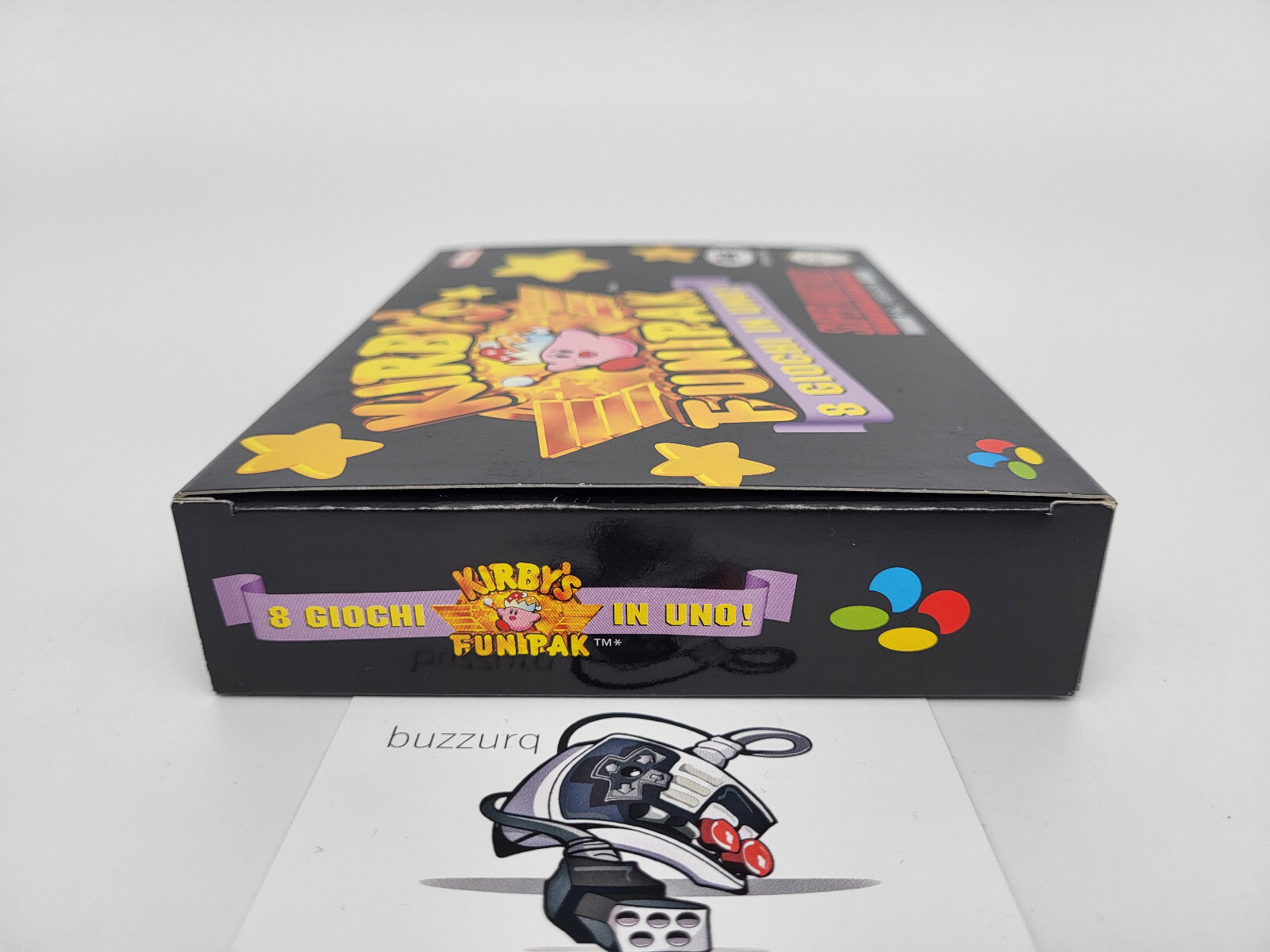 Kirby's Fun Pak - Super Nintendo SNES - CIB ITA Near Mint 4 Kirby's Fun Pak - Super Nintendo SNES - CIB ITA Near Mint