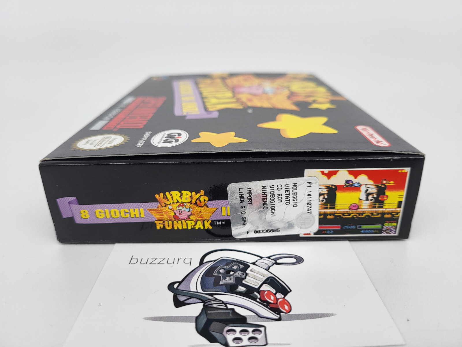 Kirby's Fun Pak - Super Nintendo SNES - CIB ITA Near Mint 6 Kirby's Fun Pak - Super Nintendo SNES - CIB ITA Near Mint