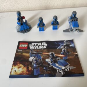 LEGO 7914 Star Wars Mandalorian Battle Pack Complete Set