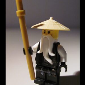 LEGO : Minifig ~ Ninjago ~ Sensei Wu Black Kimono / 2255 2507 2521 ( njo0026 )