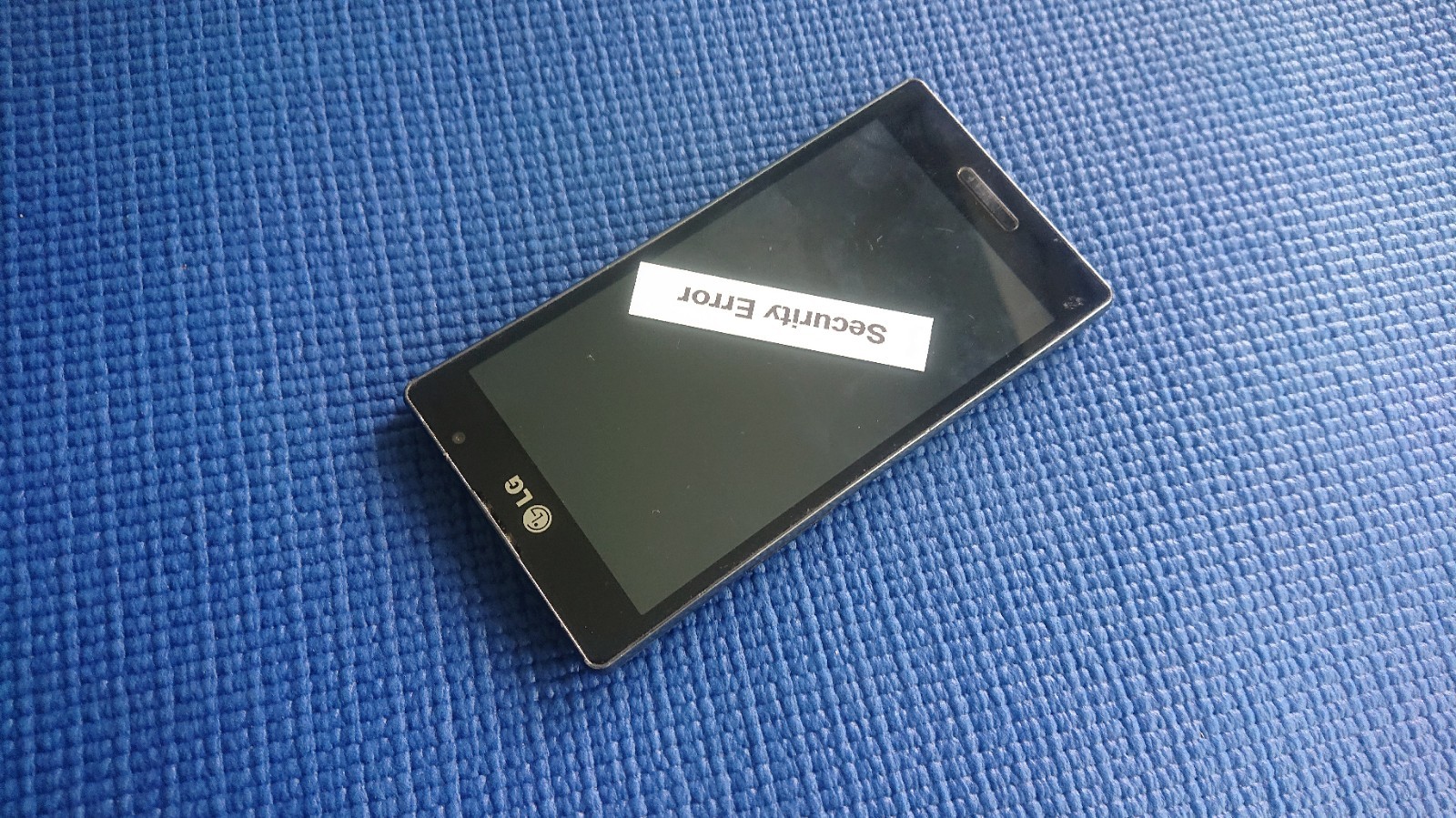 LG Optimus L9 P760 - 4GB - Black Smartphone — Faulty Security Error 3 LG Optimus L9 P760 - 4GB - Black Smartphone — Faulty Security Error