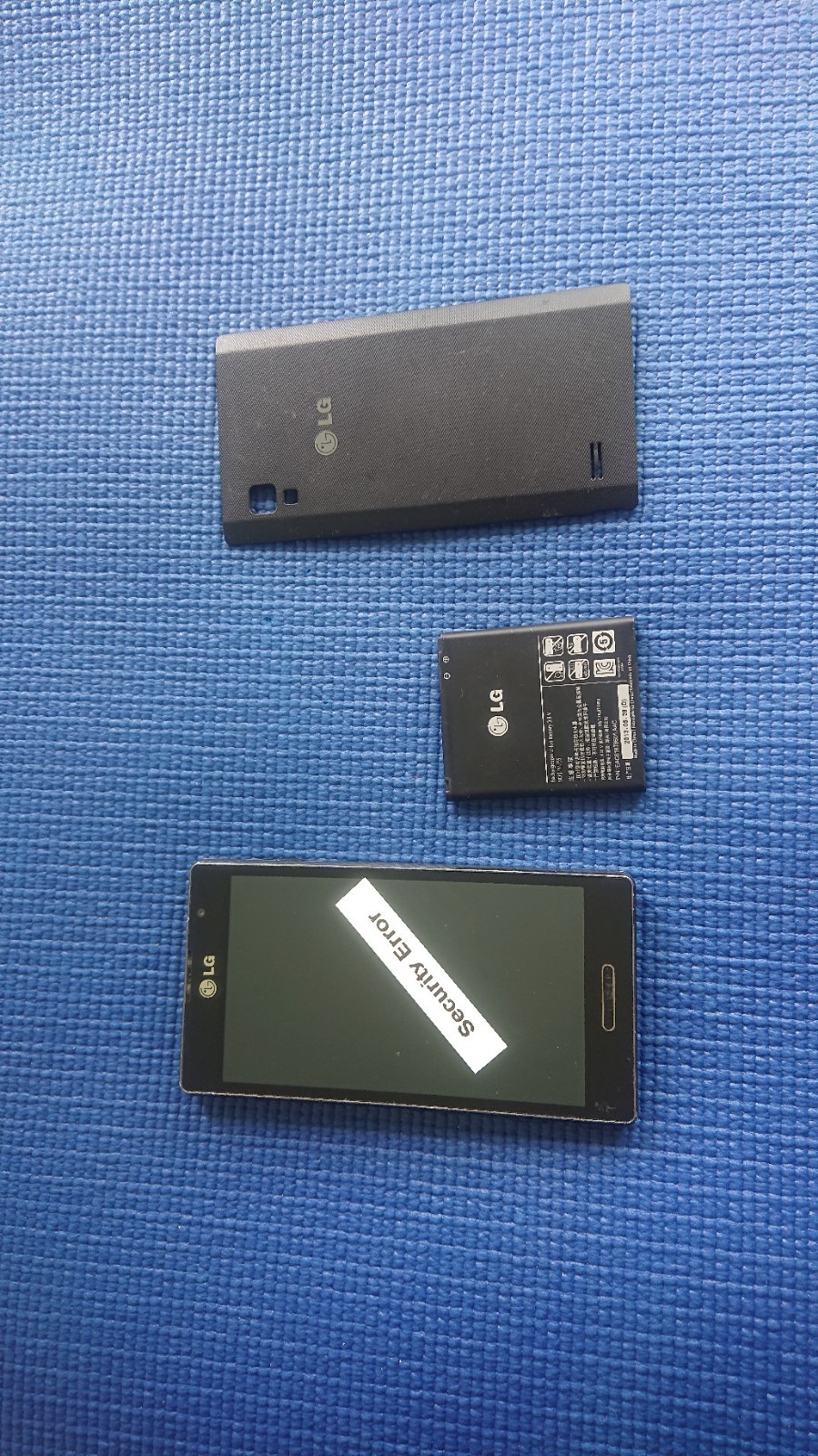 LG Optimus L9 P760 - 4GB - Black Smartphone — Faulty Security Error 6 LG Optimus L9 P760 - 4GB - Black Smartphone — Faulty Security Error