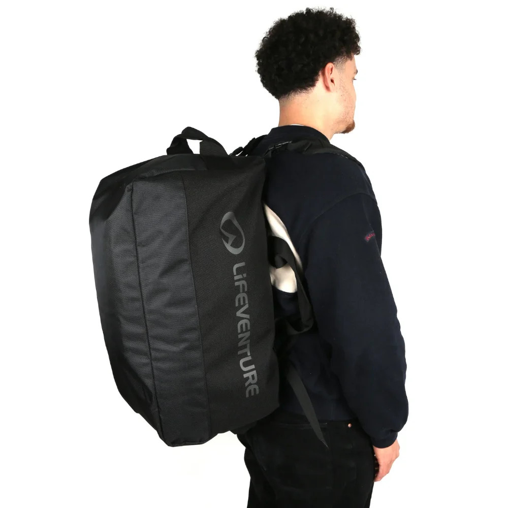 LifeVenture Expedition Cargo Duffle 50 liter - reistas - Zwart 3 LifeVenture Expedition Cargo Duffle 50 liter - reistas - Zwart